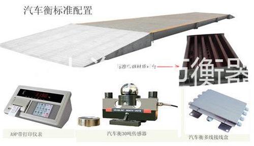 電子地磅結構，電子地磅有哪些配件